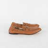 Tod's Tan Double T Flat Loafers