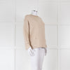 Lauren Manoogian Beige Alpaca Wool Mix Front Pocket Jumper