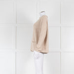 Lauren Manoogian Beige Alpaca Wool Mix Front Pocket Jumper