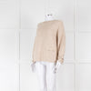 Lauren Manoogian Beige Alpaca Wool Mix Front Pocket Jumper