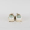 Veja White Green Leather Trainers