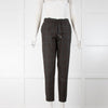 Fabiana Filippi Grey Check Wool Trousers