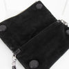 Zadig & Voltaire Black Suede Star Patchwork Crossbody Bag