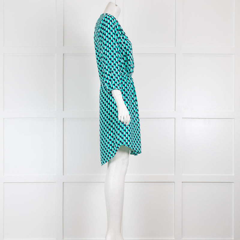 Diane Von Furstenberg Geometric Tunic Dress