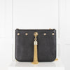 Sara Haran Black Crossbody With Tassels