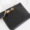 Sara Haran Black Crossbody With Tassels