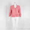 Loro Piana Pink Cashmere Cardigan