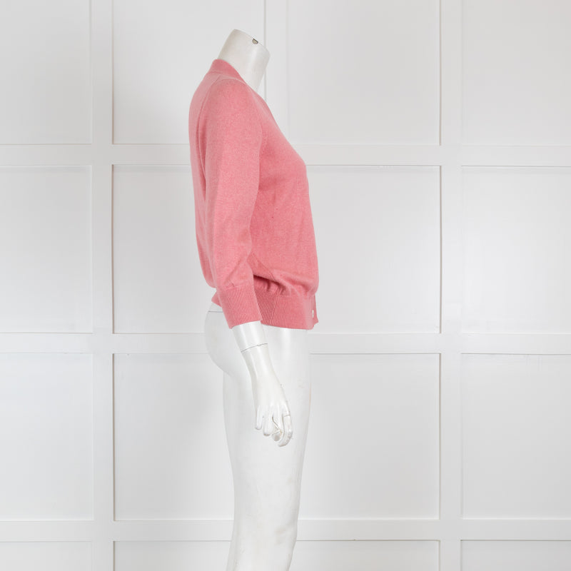 Loro Piana Pink Cashmere Cardigan