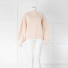 FTC Pale Pink Ribbed Cashmere Jumper