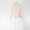 FTC Pale Pink Ribbed Cashmere Jumper