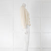 Bellerose Cream Knit Cropped Cardigan