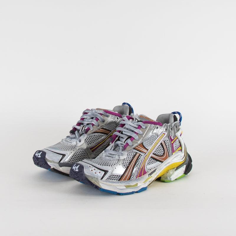 Balenciaga Mesh Multi Coloured Runner Trainers