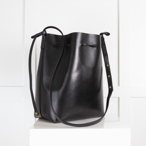 Mansur Gavriel Black Bucket Bag