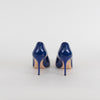 Jimmy Choo Blue Patent Heeled Pointy Shoes