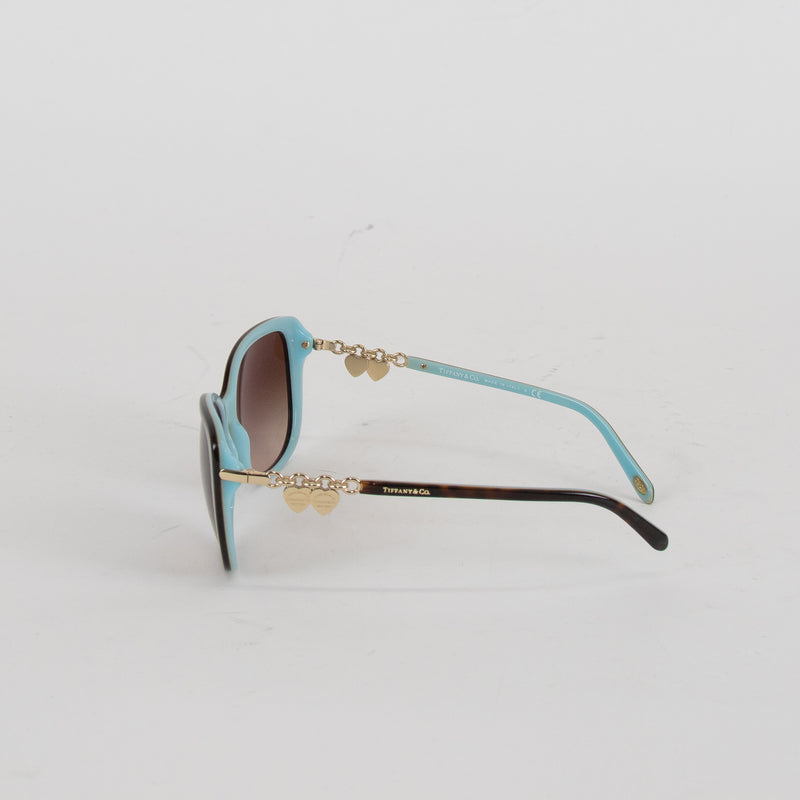 Tiffany & Co Sunglasses with Gold 'Return to Tiffany's' Chain Detail