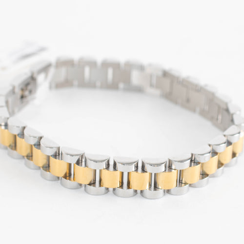 Sahira Bradley Two Tone Watch Link Bracelet