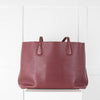 Tory Burch Burgundy Tote Bag