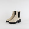 Stuart Weitzman Cream Norah Demipearl Chelsea Boots