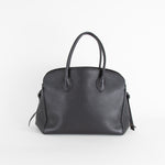 Louis Vuitton Black Grained Leather Milla Top Handle Bag