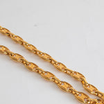 Celine Gold Vintage Chain Belt