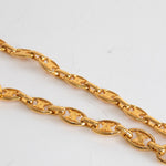 Celine Gold Vintage Chain Belt