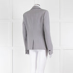 Joseph Light Grey Wool Blazer Jacket