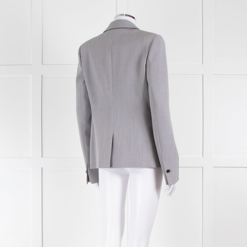 Joseph Light Grey Wool Blazer Jacket