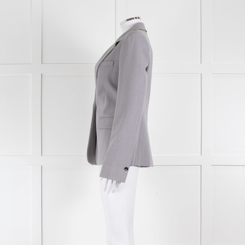 Joseph Light Grey Wool Blazer Jacket