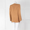 Stella McCartney Tan Linen Blend Blazer Jacket