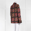 La Double J Black Orange Pink Silk Shirt