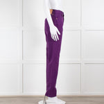 Ulla Johnson Purple Denim Jeans