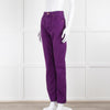 Ulla Johnson Purple Denim Jeans