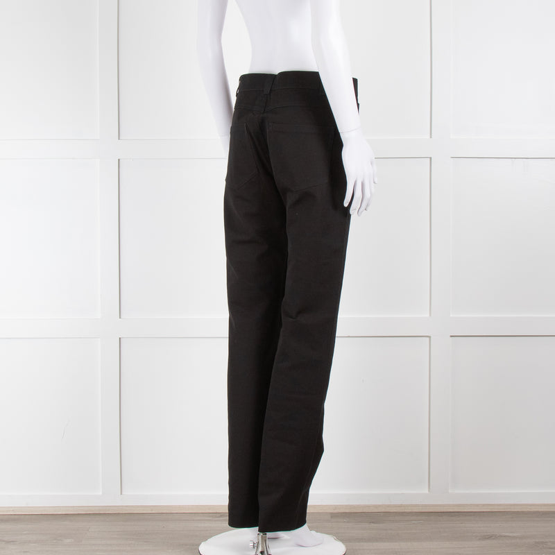 Joseph Black Straight Leg Jeans