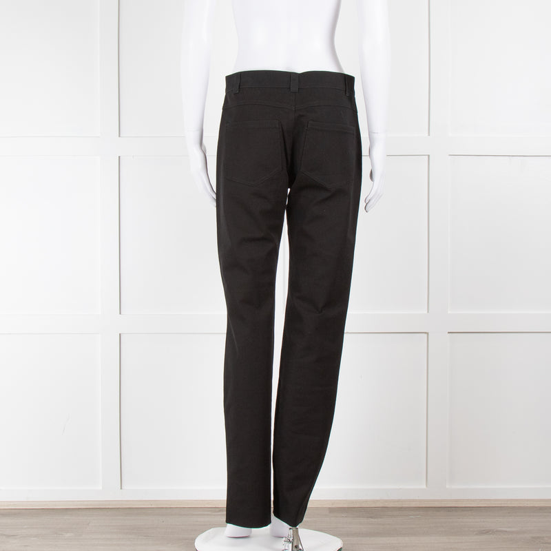 Joseph Black Straight Leg Jeans