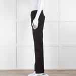 Joseph Black Straight Leg Jeans