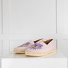 Kenzo Pale Pink Tiger Flat Espadrilles