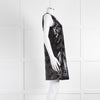 Emporio Armani Black Sequin Sleeveless Dress