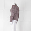 Helene Berman Navy White Red Tweed Jacket