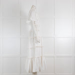 Jessakae White Smocked Frill Dress