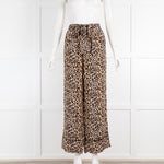 Goldhawk Leopard Silk Trousers