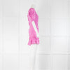 Isabel Marant Etoile Pink Cotton Ruched Short Dress