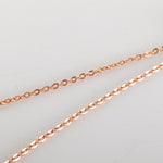 Swarovski Rose Gold Clover Key Necklace