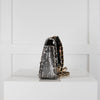 Essentiel Antwerp Silver Sequin Crossbody Bag