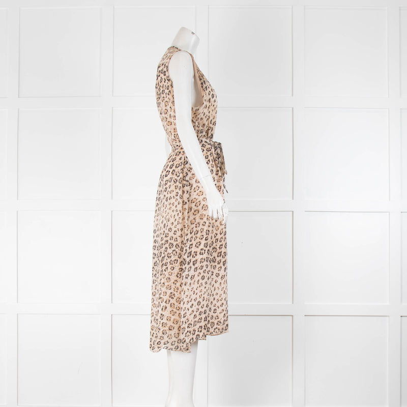 Joie Leopard Sleeveless Dress