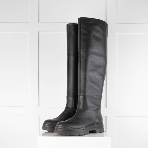 Max mara over clearance the knee boots