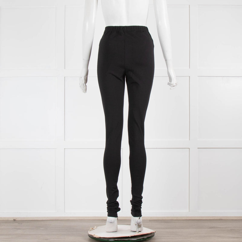 Wardrobe.NYC Black Side Zip Leggings