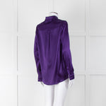 Riani Purple Silk Shirt