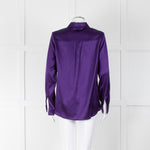 Riani Purple Silk Shirt