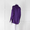 Riani Purple Silk Shirt