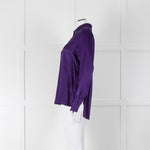 Riani Purple Silk Shirt